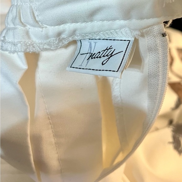 Vintage Natty California 90s Cotton Pleated Tribal/Primal Mini Skirt - Picture 3 of 3